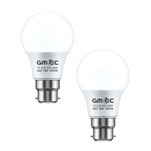 B22 18W LED Bulb – Energy-Efficient, Cool White