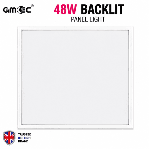 48W Backlit LED Panel Light Cool White 6500K