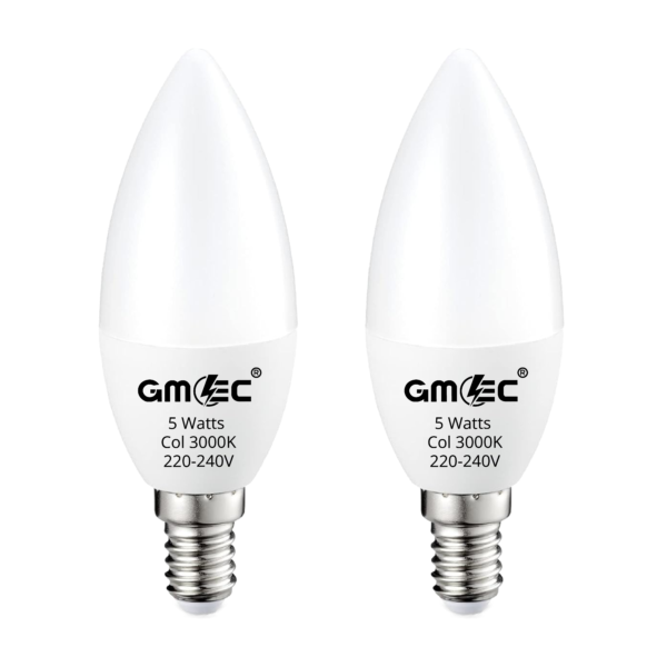 E14 5W LED Candle Bulb Warm White 3000K