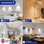 GU10 7W LED Bulb 3 Colour Changing Warm Cool Daylight