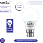 B22 18W LED Bulb – Energy-Efficient, Cool White