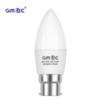 B22 5W LED Candle Bulb Warm White 3500K