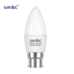 B22 5W LED Candle Bulb Cool White 6500K