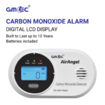 Carbon Monoxide Detector Alarm LCD Display 10 Year Battery CO Alarm CE Certified