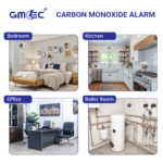 Carbon Monoxide Detector Alarm LCD Display 10 Year Battery CO Alarm CE Certified