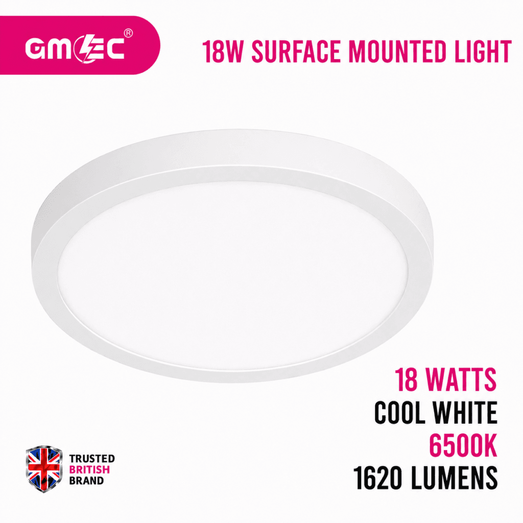 18W LED Surface Mounted Ceiling Light