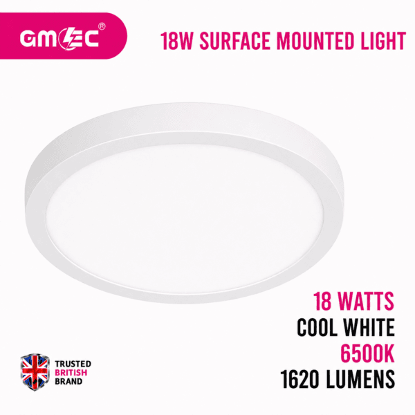 18W LED Surface Mounted Ceiling Light