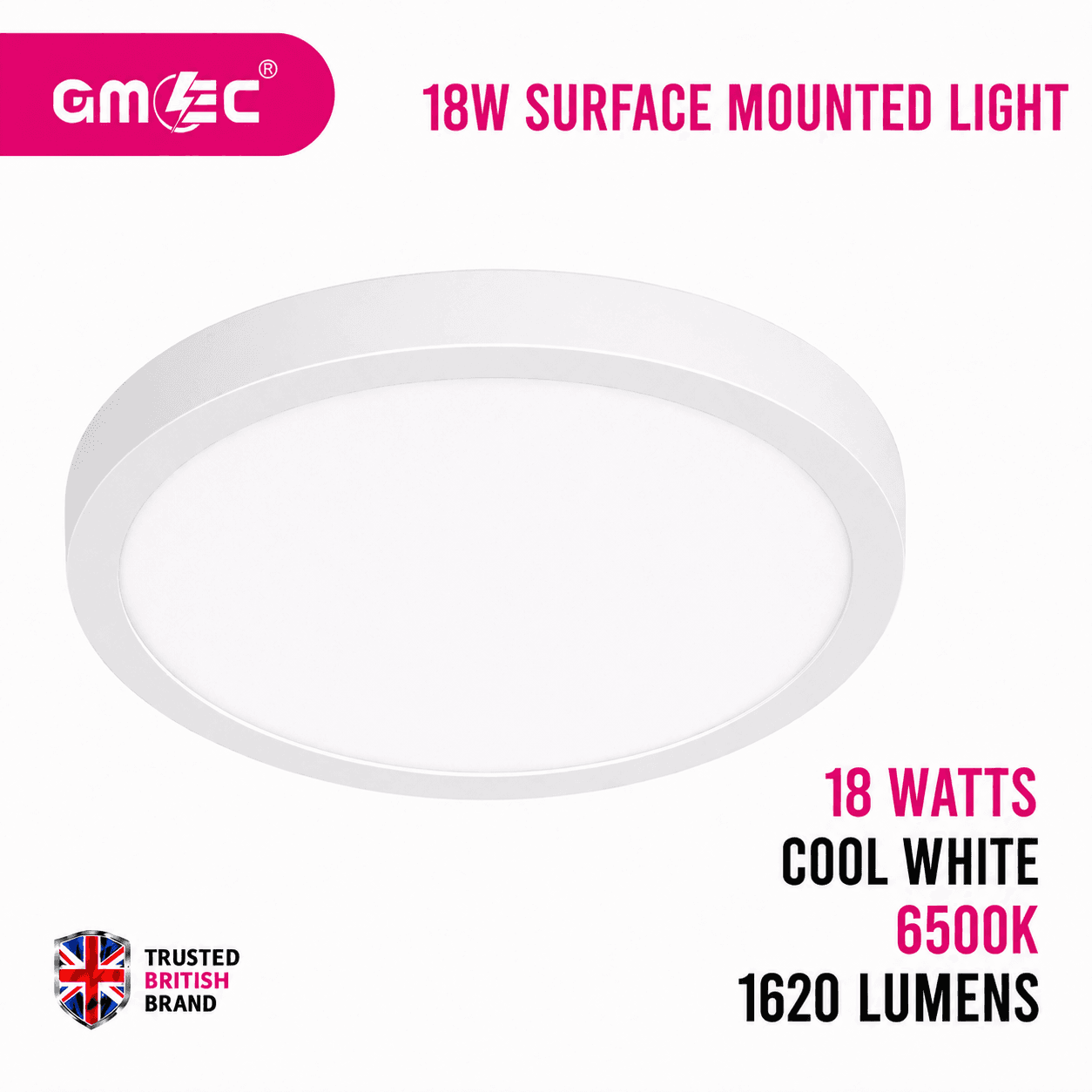18W LED Surface Mounted Ceiling Light