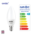 E14 5W LED Candle Bulb Warm White 3000K