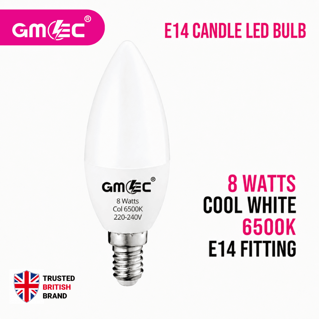 E14 8W LED Candle Bulb