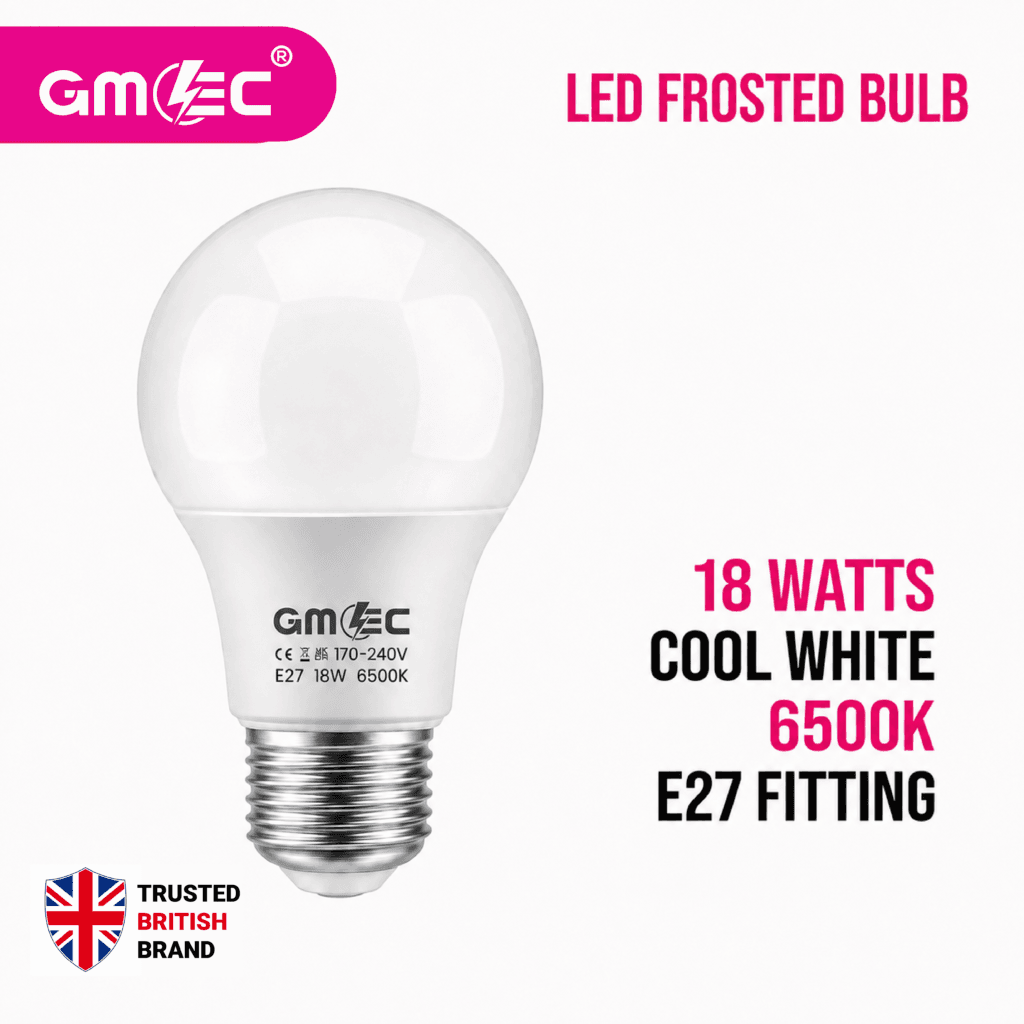 E27 18W LED Bulb Cool White