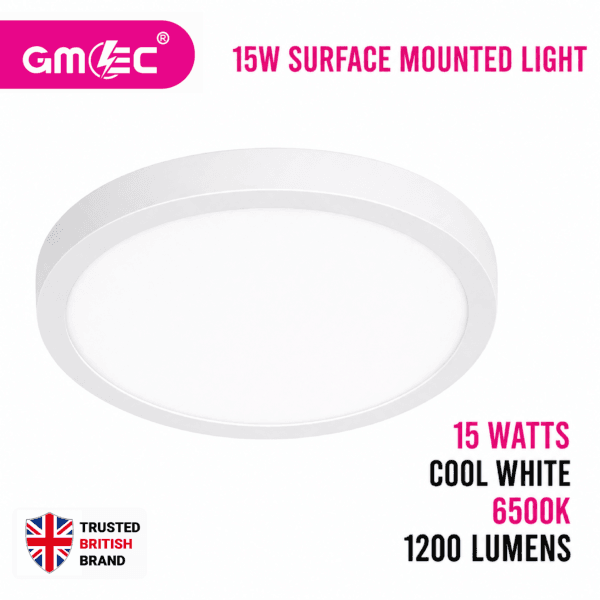 15W LED Surface Mounted Ceiling Light