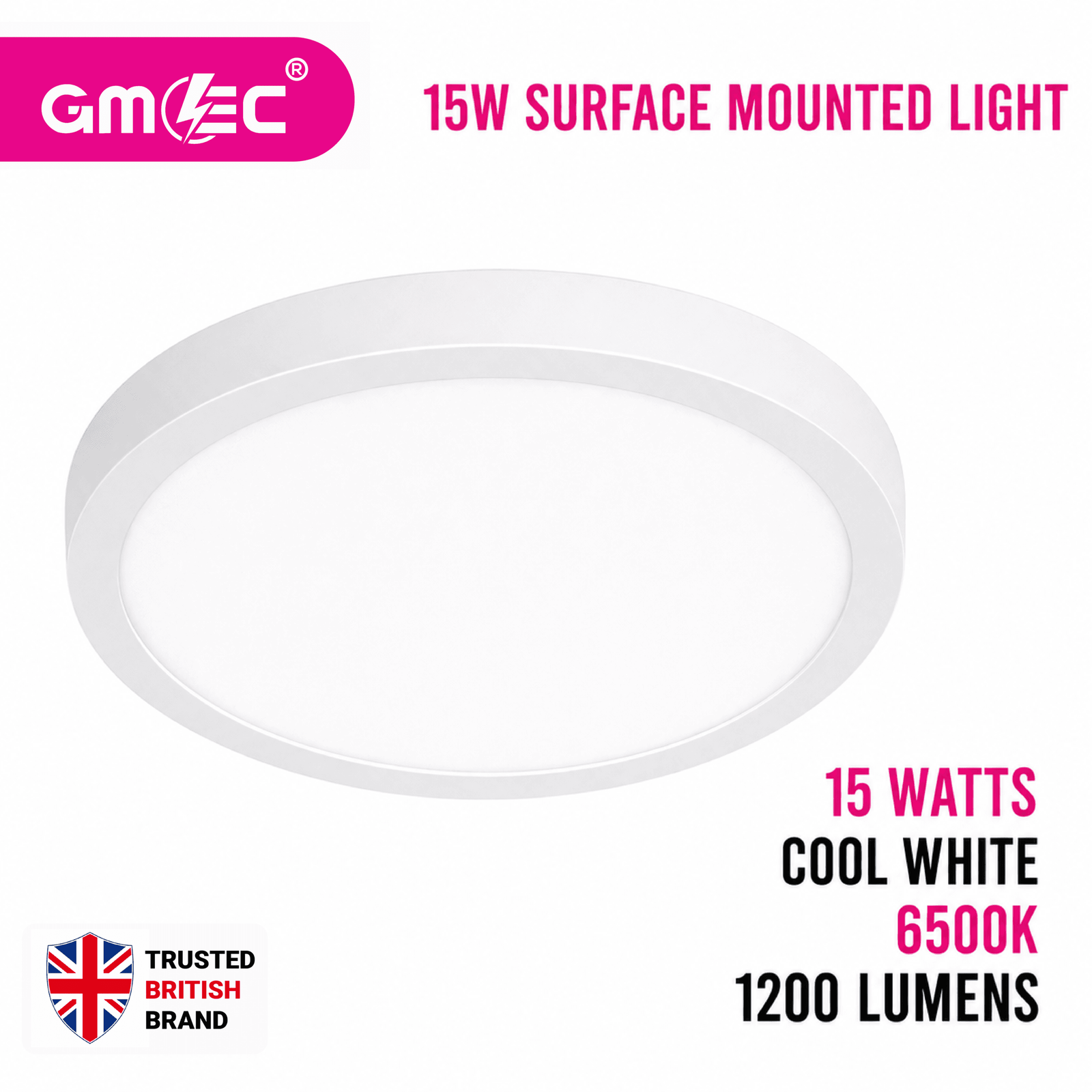 15W LED Surface Mounted Ceiling Light