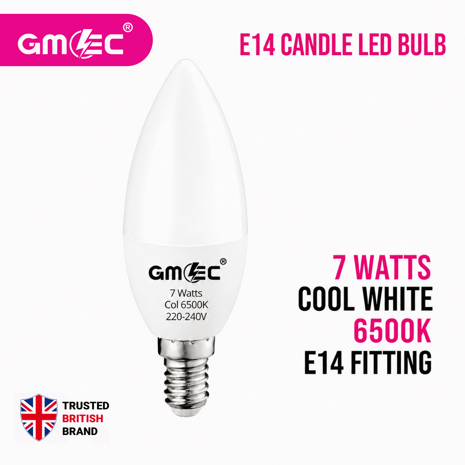E14 7W LED Candle Bulb