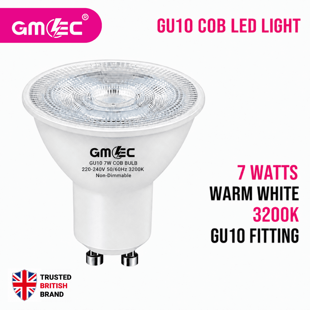 GU10 7W LED Bulb Warm White