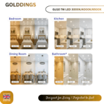 GU10 7W LED Bulb 3 Colour Changing Warm Cool Daylight