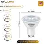 GU10 7W LED Bulb 3 Colour Changing Warm Cool Daylight