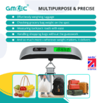 Electronic Luggage Scale 50KG – Digital Travel Weighing Scale with LCD Display