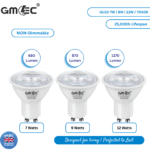 12W GU10 LED Bulb Cool White 7000K