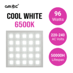 96W Recessed LED Panel Light Cool White 6500K