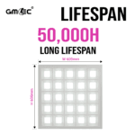 96W Recessed LED Panel Light Cool White 6500K