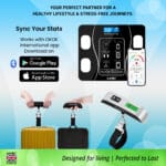 Bluetooth Body Fat Smart Scale – Digital BMI Bathroom Scale