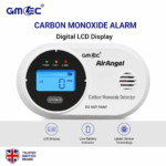 Carbon Monoxide Detector Alarm LCD Display 10 Year Battery CO Alarm CE Certified