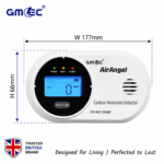Carbon Monoxide Detector Alarm LCD Display 10 Year Battery CO Alarm CE Certified