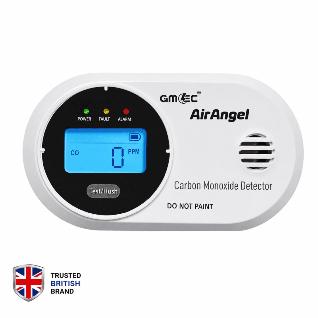 Carbon Monoxide Detector Alarm LCD Display 10 Year Battery CO Alarm CE Certified