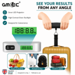 Electronic Luggage Scale 50KG – Digital Travel Weighing Scale with LCD Display