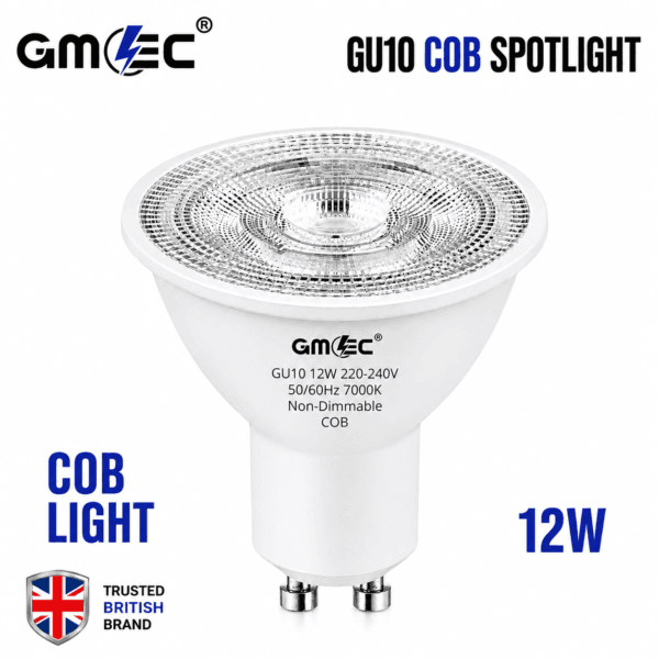 12W GU10 LED Bulb Cool White 7000K