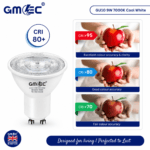 9W GU10 LED Bulb Cool White 7000K
