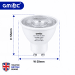 7W GU10 LED Bulb Cool White 7000K