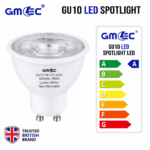 7W GU10 LED Bulb Cool White 7000K