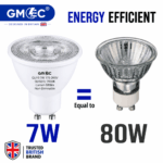 7W GU10 LED Bulb Cool White 7000K