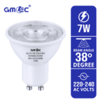 GU10 7W LED Bulb Warm White 3200K COB Spotlight