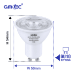 GU10 7W LED Bulb Warm White 3200K COB Spotlight