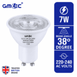 GU10 7W LED Bulb Cool White 6500K COB Spotlight
