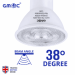 GU10 7W LED Bulb Cool White 6500K COB Spotlight