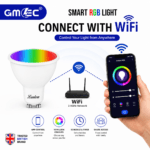 LANTERN 5W GU10 RGB Smart LED Bulb – WiFi & Tunable White, Non-Dimmable