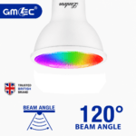 LANTERN 5W GU10 RGB Smart LED Bulb – WiFi & Tunable White, Non-Dimmable