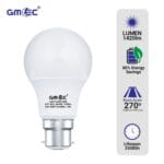 15W LED Frosted Bulb B22 Cool White 6500K