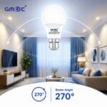 15W LED Frosted Bulb B22 Cool White 6500K