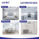 18W LED Frosted Bulb B22 Cool White 6500K