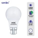 15W LED Frosted Bulb B22 Warm White 2700K
