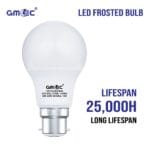 15W LED Frosted Bulb B22 Warm White 2700K