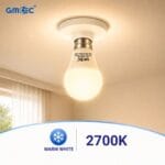 15W LED Frosted Bulb B22 Warm White 2700K