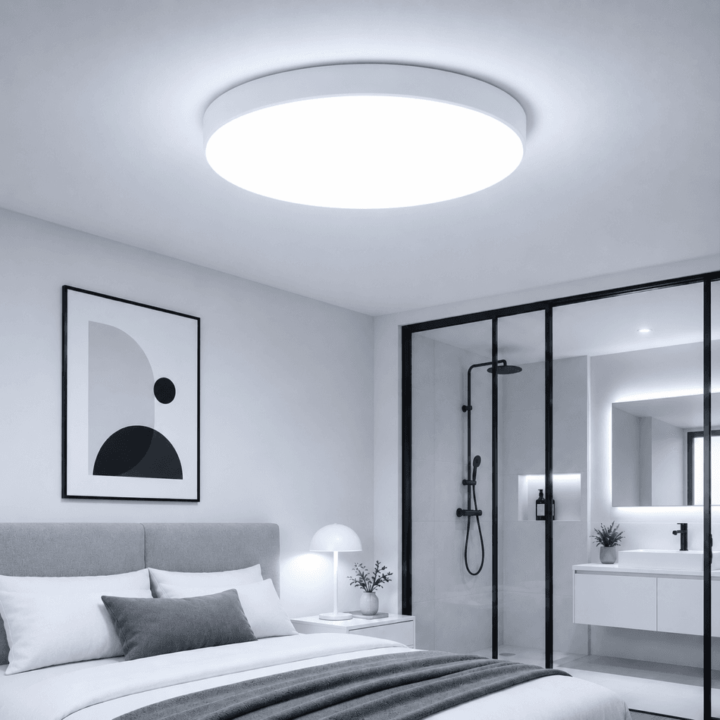 30W LED Bulkhead Ceiling Light 7000K Cool White
