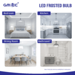 18W LED Frosted Bulb B22 Cool White 6500K A80