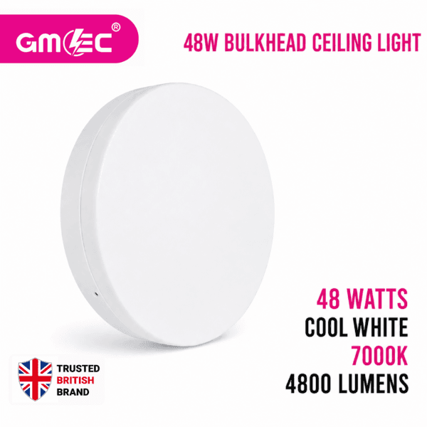 48W Bulkhead Round LED Ceiling Light